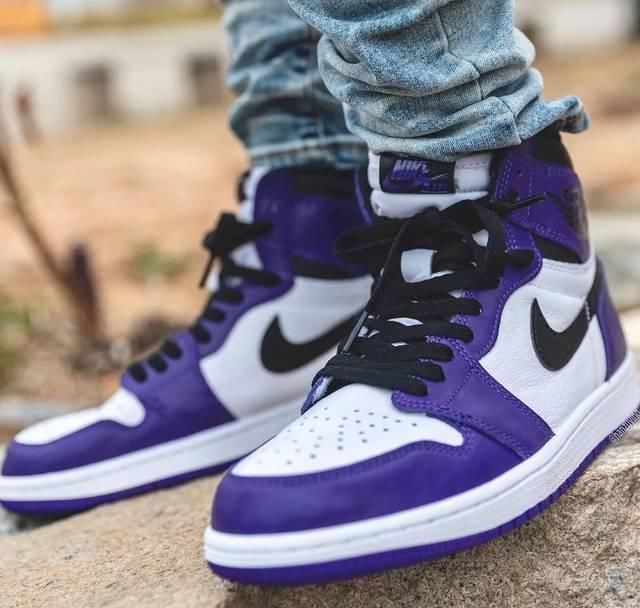  『上架』Snkrs正式上架＂AJ1紫脚趾＂！锁定将限量发售，随时突袭？