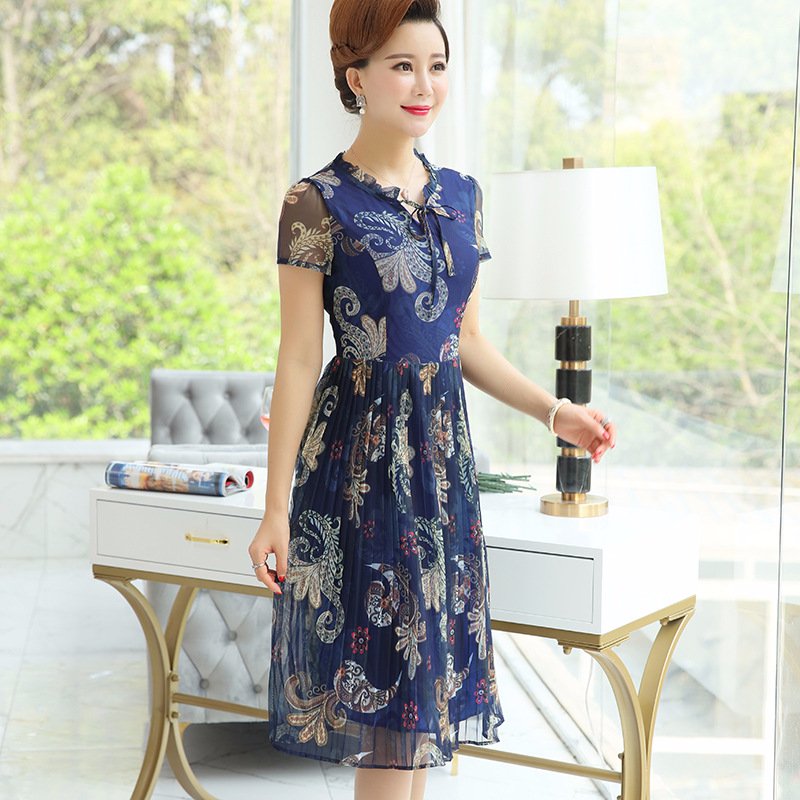 太美了!刚刚上新的“翠花裙+冰丝裙，凉快又女人味十足