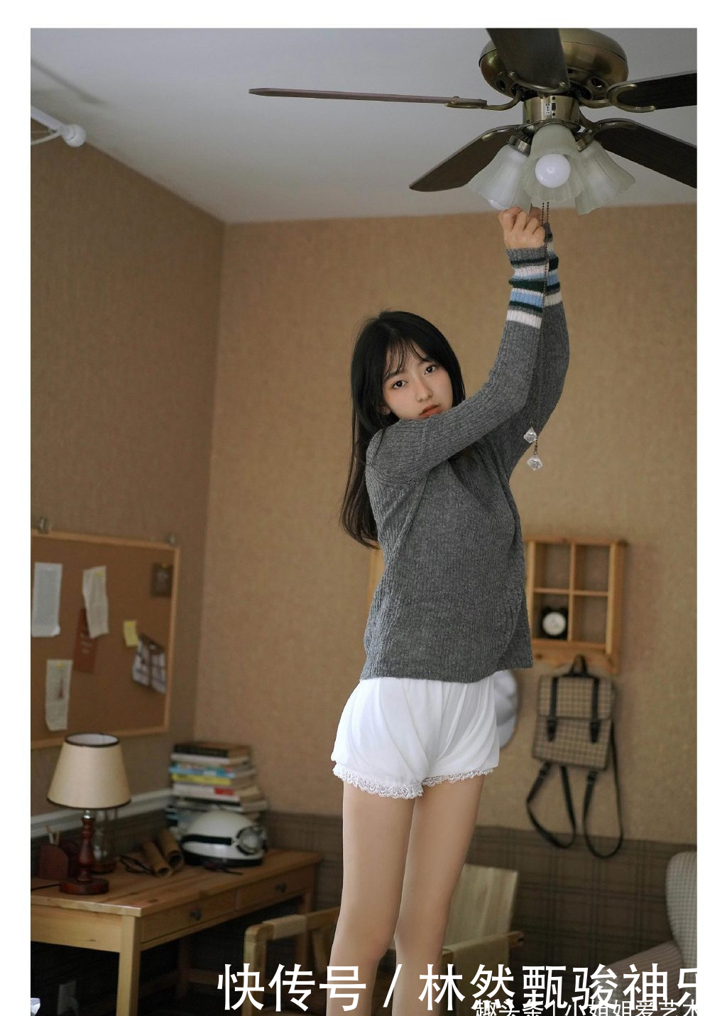  『写真』清纯少女，白皙大长腿，可爱俏皮私房写真