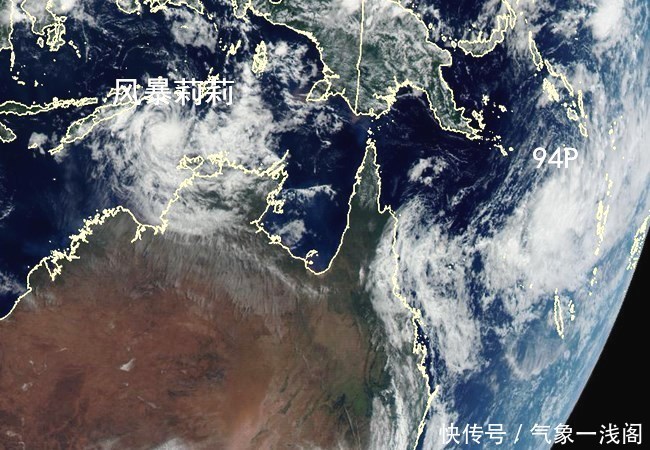 风暴“莉莉”消亡倒计时，又一新风暴94P或将生成，可能将登陆这