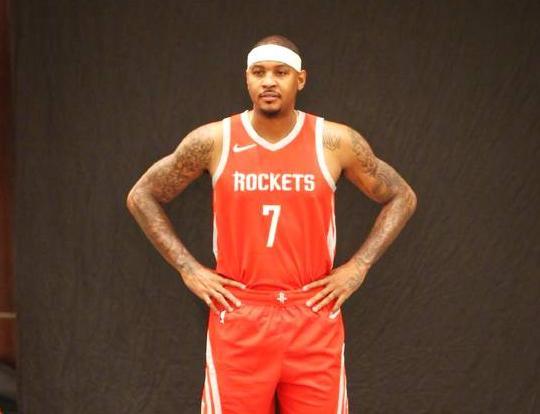 来了！火箭新援齐亮相，甜瓜真社会，周琦这身材进不了轮换？