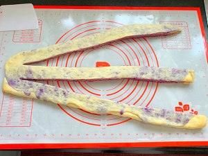  『面团』超美的紫薯大理石吐司