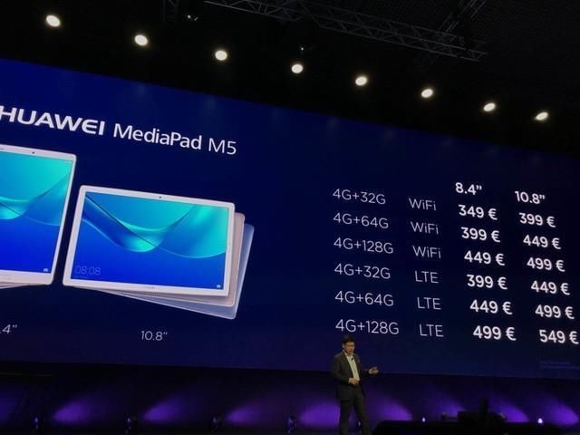 华为正式亮相2018MWC，全面屏Matebook+MediaPad+5G，有你的菜吗