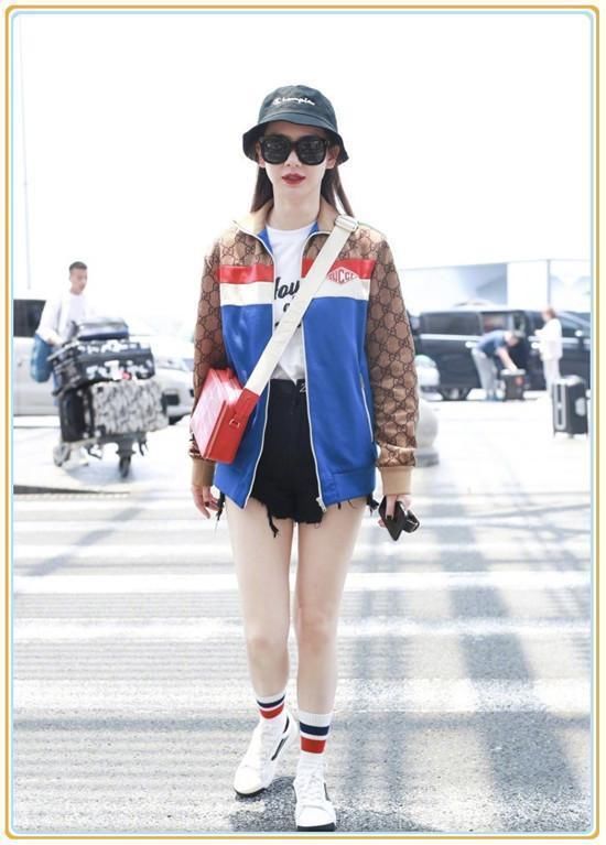 没有戚薇的筷子腿真别穿手撕热裤，否则会跟沈梦辰一样满屏尽尴尬