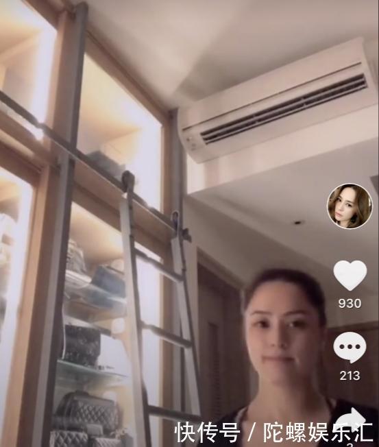 『脸颊』39岁阿娇晒健身视频,脸颊圆润变胖了一圈,无意曝光满柜包包