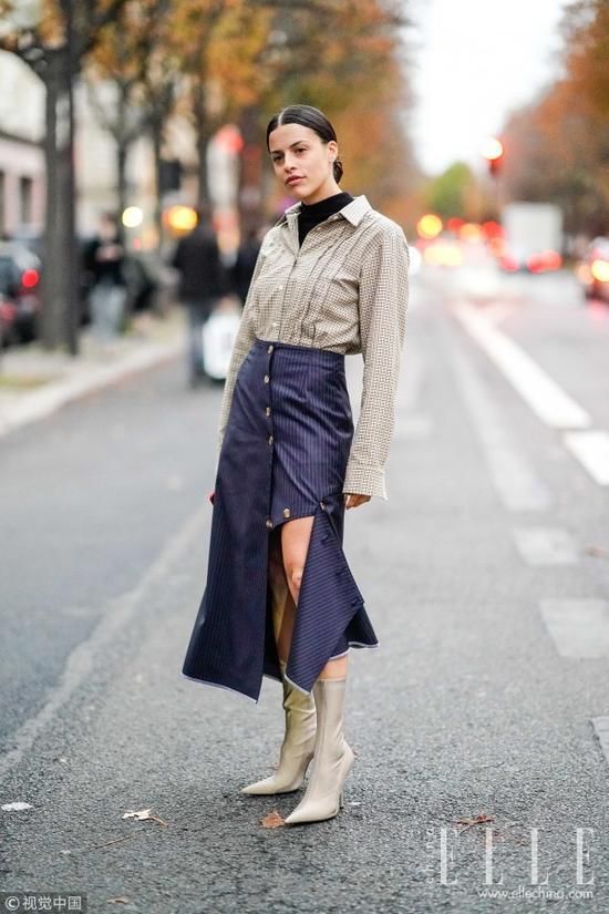 裙摆不齐才最时髦