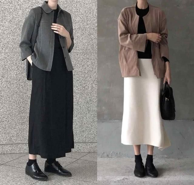  #优雅#讨厌繁杂的搭配？来效仿日本时尚博主的文艺范儿极简风格穿衣搭配，舒服又气场