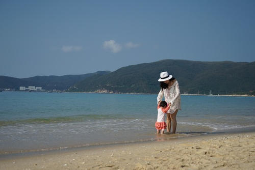 和萌宝的幸福三亚之行