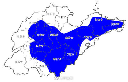  「区和半岛内」山东未来三天夜间有大范围霜冻 小麦果树须注意防范