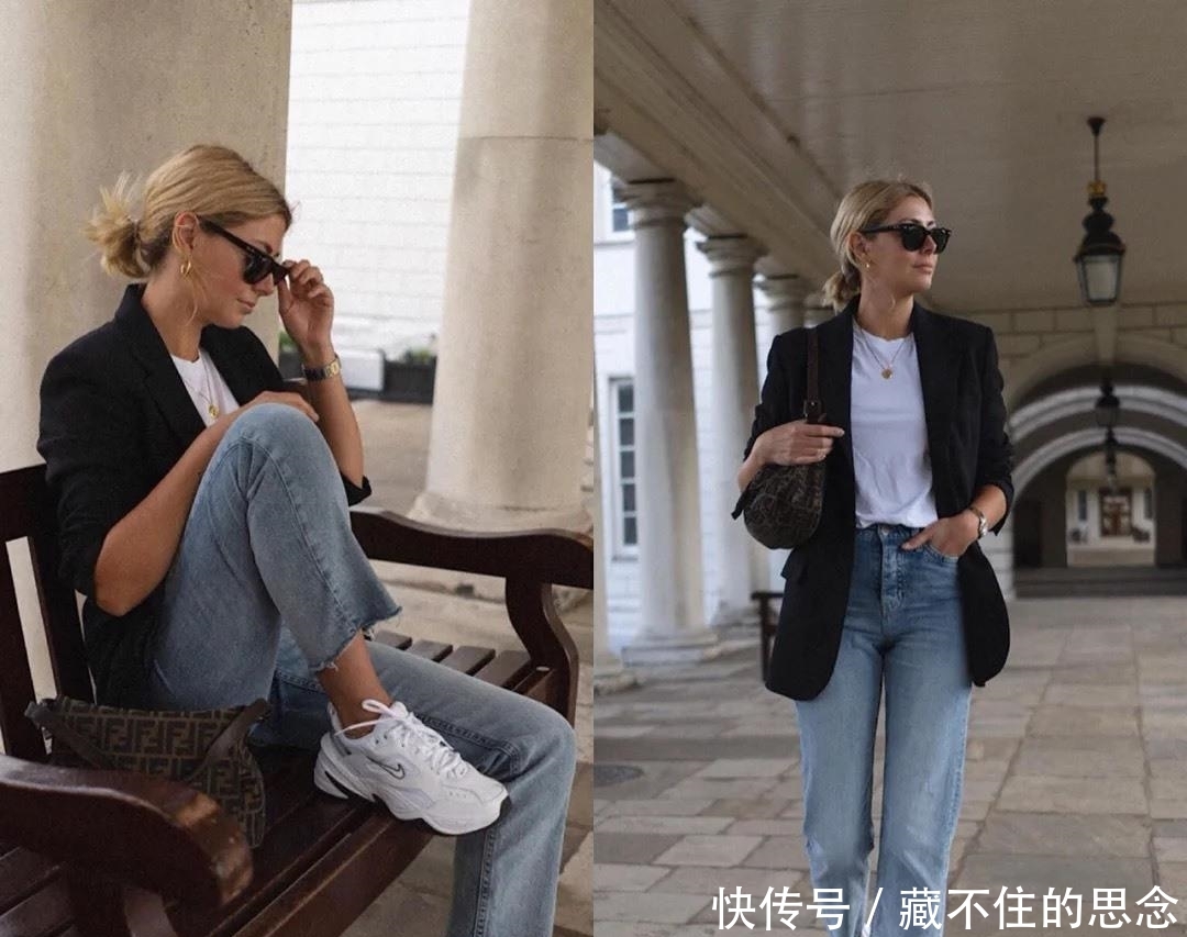 「姐姐」你还在穿西服套装吗?早就out了,今年流行这么穿,秒变小姐姐