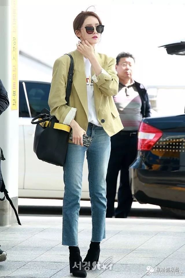 终极O型腿林允儿是怎样用一条裤子把腿弄直的