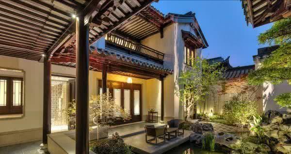  『花园』18个有钱人的院子, 打开豪居新格局, 这才叫中式“花园庭院”