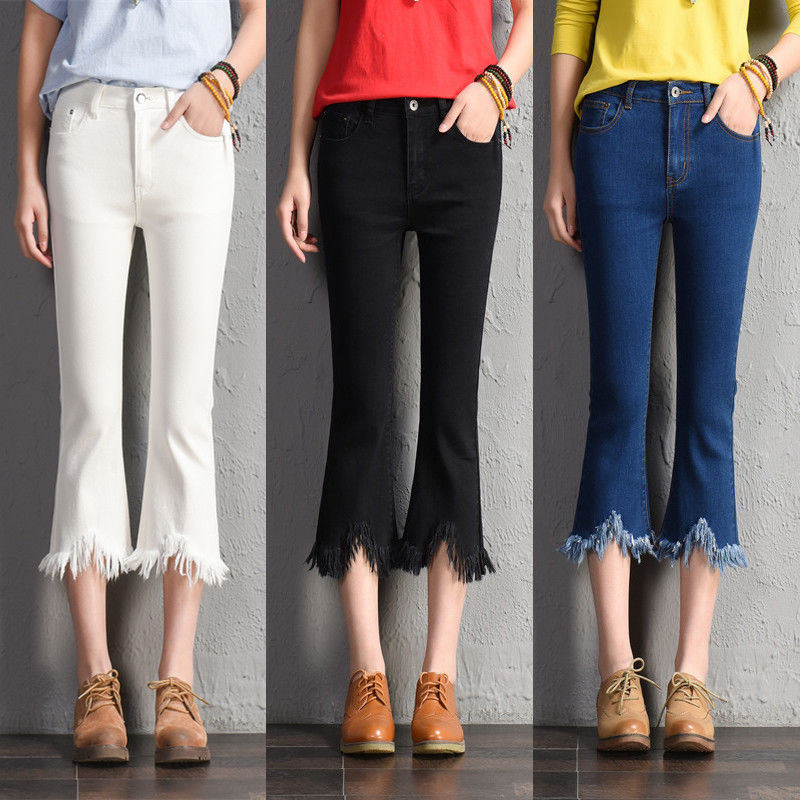 别再说丰满女人不能穿牛仔裤，性感起来亮瞎你的眼!