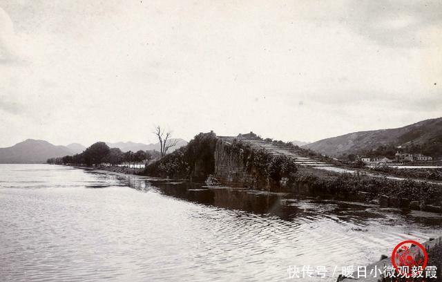 清末民初杭州西湖老照片:断桥那么残破?