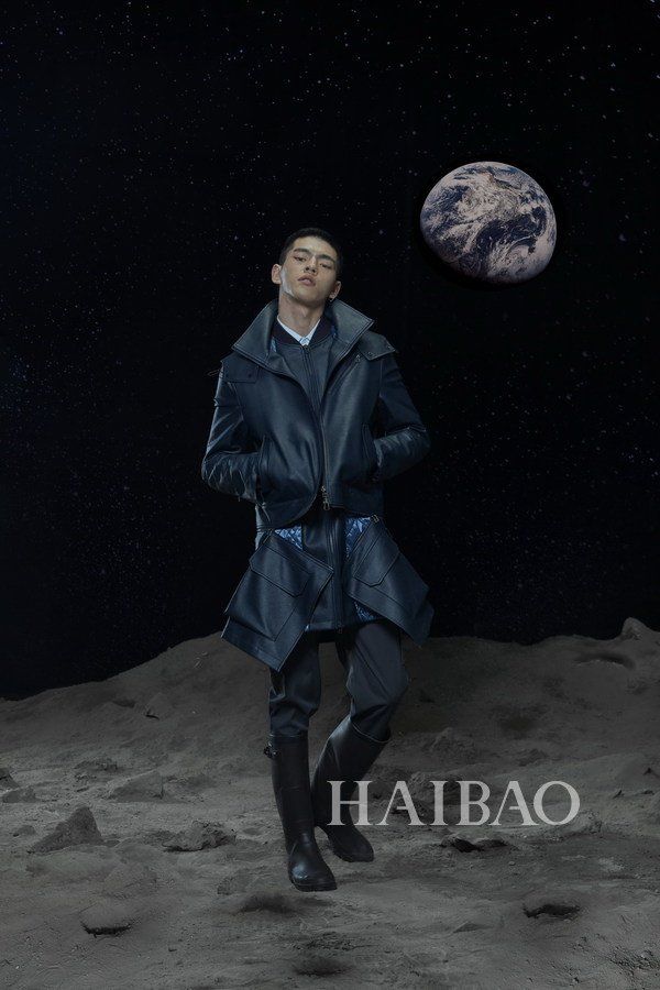 硅基生物2018秋冬系列lookbook:“月之暗面”