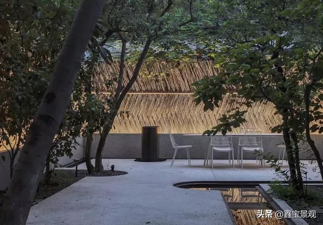 {庭院景观设计}民宿庭院设计 ，质朴自然田园风。