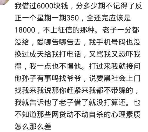 你借过最高的贷款是利息多少?网友:6个月24万的利息