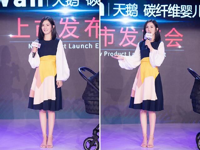 谢娜穿九千六的印花裙现身机场，没想到却把大牌穿出了乡土气