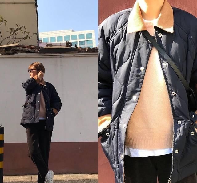  #绞花毛衣#冷春黑色单品尽量这样穿，8套时髦显高端的look，通勤休闲都适合