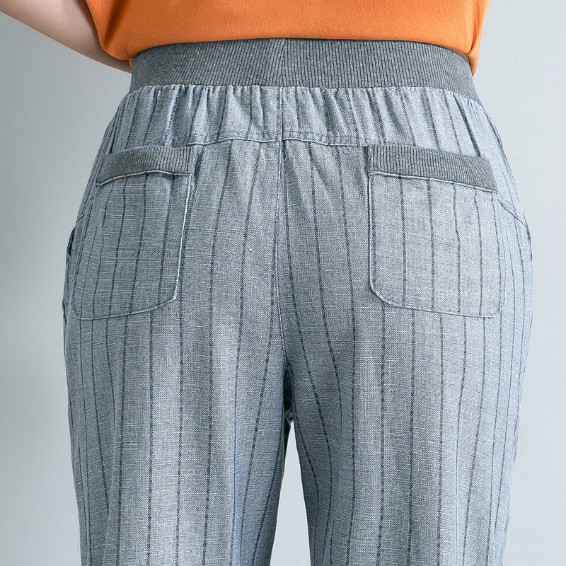 三伏天最流行的萝卜裤，配件洋气小衫，优雅显气质，穿出自信满满