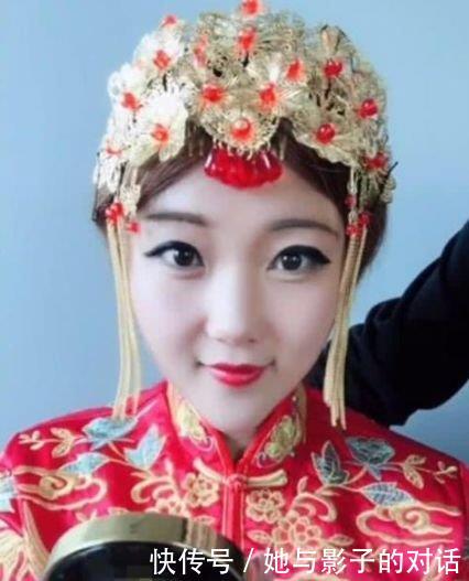 睁开眼■新娘的“眼妆”走红网络,睁开眼的那一刻,网友这才是高手!