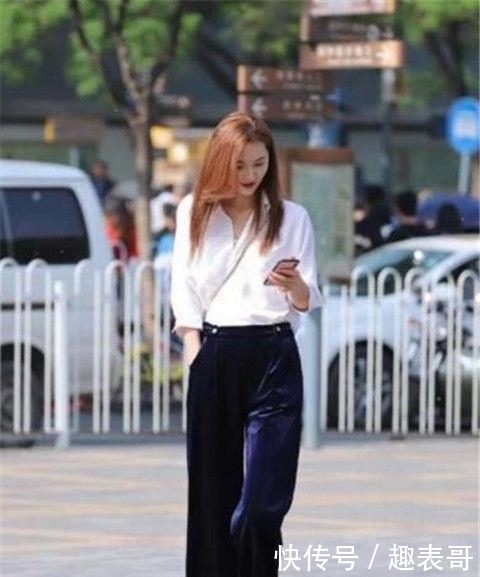 「有型」年轻美女街拍:优雅清爽的美女,身材高挑有型