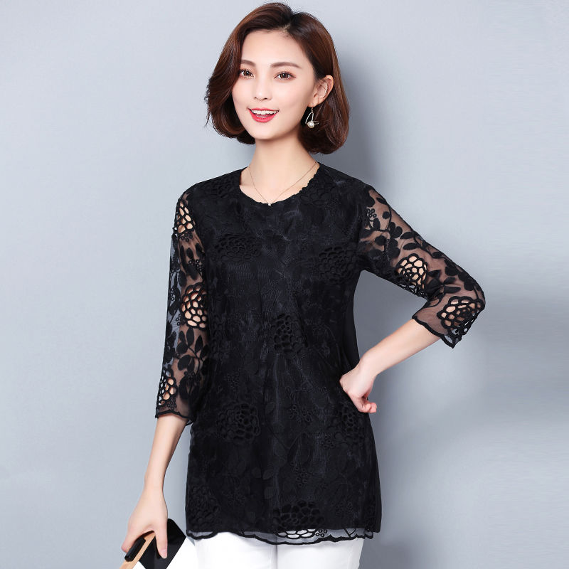 无意发现，这5XL大码装!洋气显瘦，给175斤妈妈买8件都值