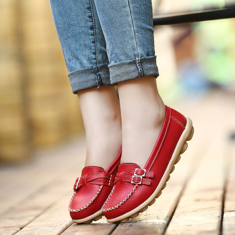 穿腻了各式各样的高跟鞋，试试这几款透气的单鞋也不错哦