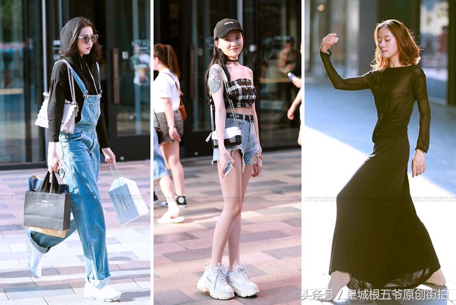 街拍:时尚是一种生活态度，每个人都要有一颗追求时尚的心