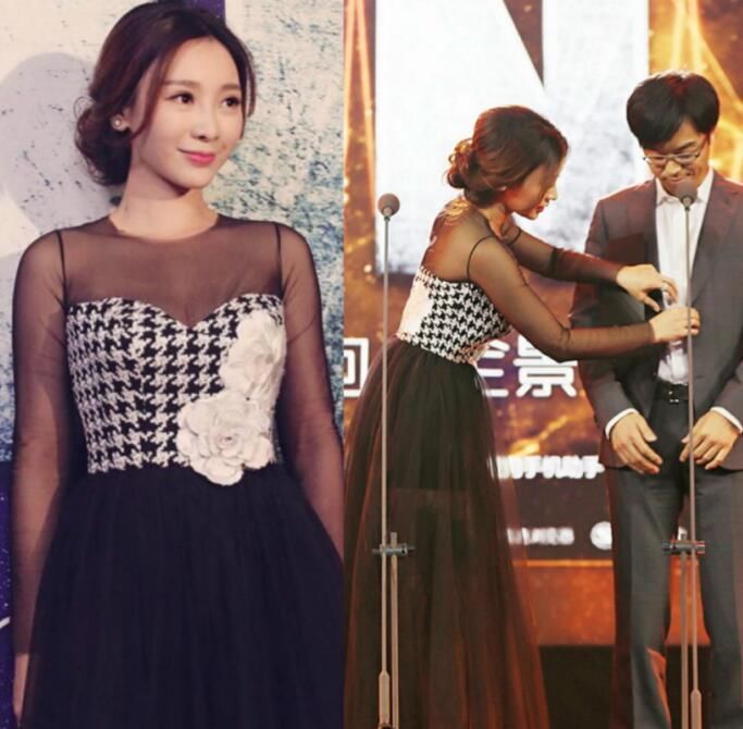 柳岩果真了不得!薄纱裙下美腿若隐若现，网友:挪不开眼!