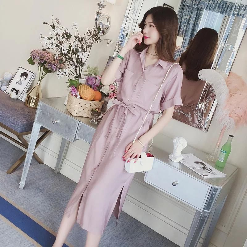 试试这几款新款连衣裙，又美又洋气，70、80后穿干练不失甜美