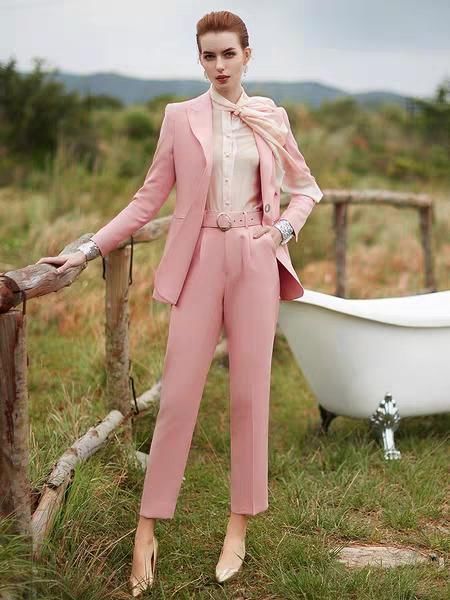 「气质」气质名媛女神范西服套装，穿出不一样的美！