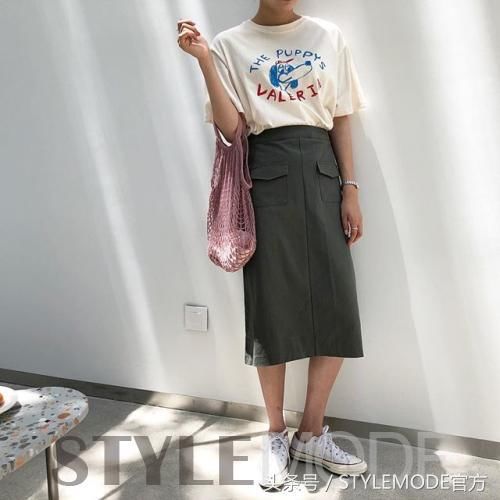 降降温，4个属于的韩式轻质穿搭！