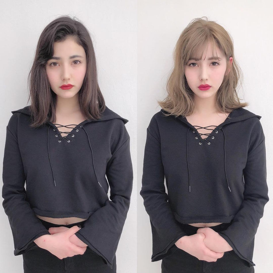 这妹子换个发型堪比整容 原来你离女神只差一个发型!