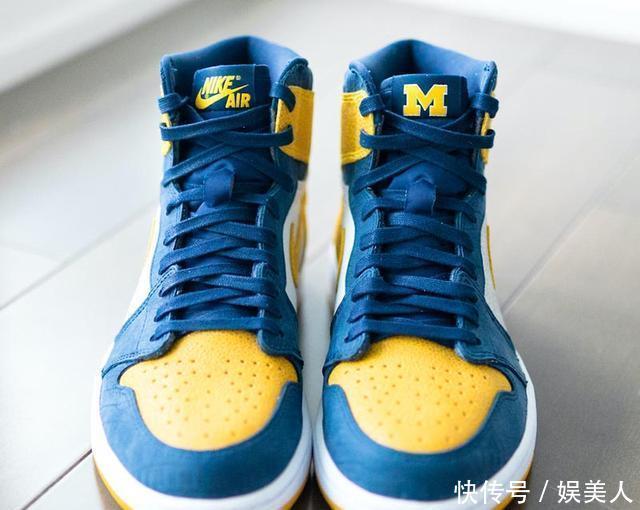  联名@比Dior联名还稀有！密歇根AirJordan1PE首次曝光
