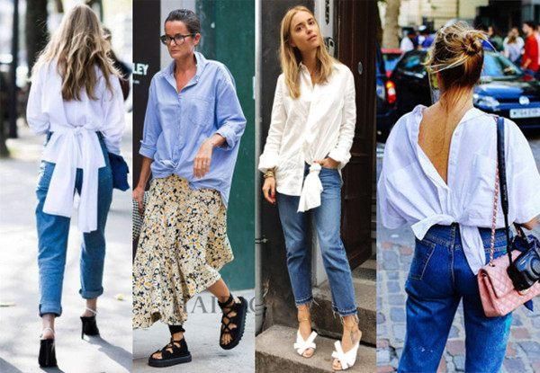 夏天怎么穿时髦？36套示范搭配，打个结让基础款穿出质感