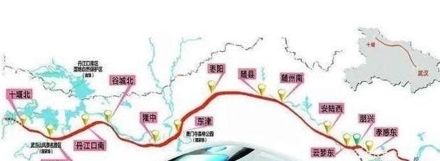 武汉到西安一条350时速高铁，设有16站，通车后两小时到西安