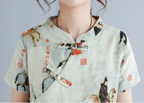 比连衣裙还精致的旗袍，表姐手都不抖一下买六件，美的倾国倾城