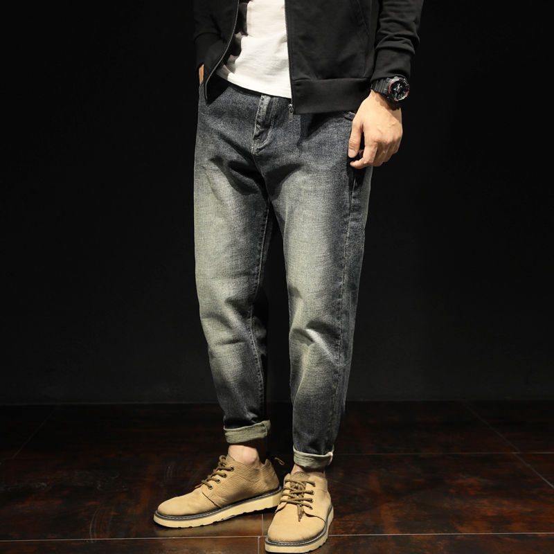 超级小男神，帅气的小裤子，期待你的带走，牛仔裤