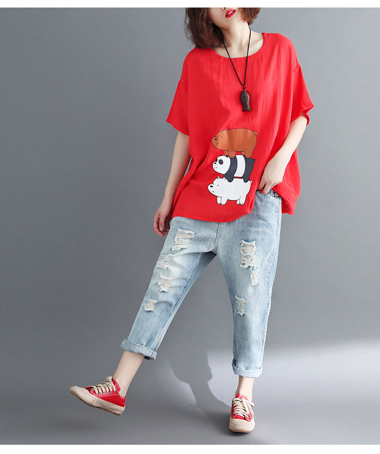 身材丰满的女人就穿紧身短袖，多穿下面这短袖衫，火到离谱