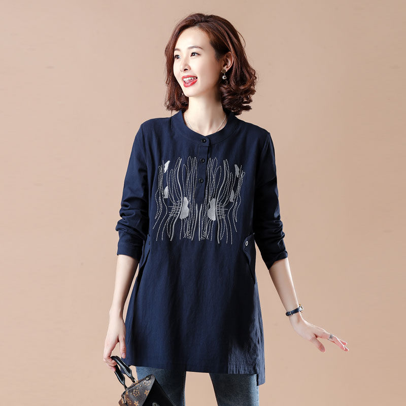 才知道，9月流行一批“宽棉麻装”舒适还百搭，穿上忒显年轻