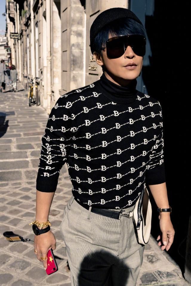 陈志朋走上国际不再妖媚，时装周造型太高级，终于给国人长脸了！