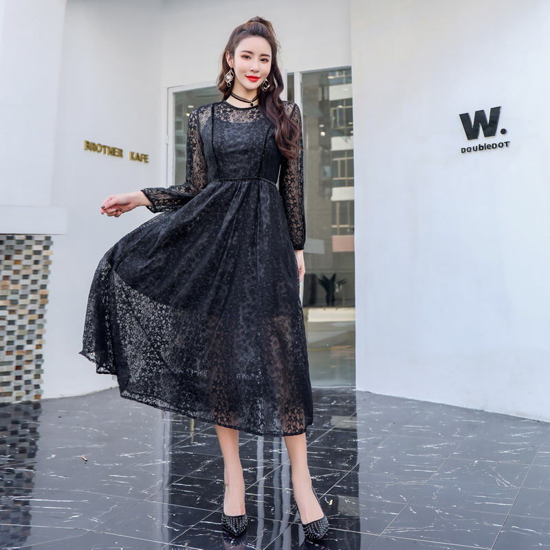 比套装还漂亮的裙子，7080后如今流行这样穿，性感迷人又大方