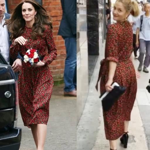 凯特王妃太会穿，与自己的弟媳妇撞衫，梅根没在怕的！