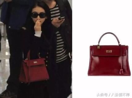 景甜街拍越来越看不懂了！运动服加羽绒包，以前的标配是爱马仕！