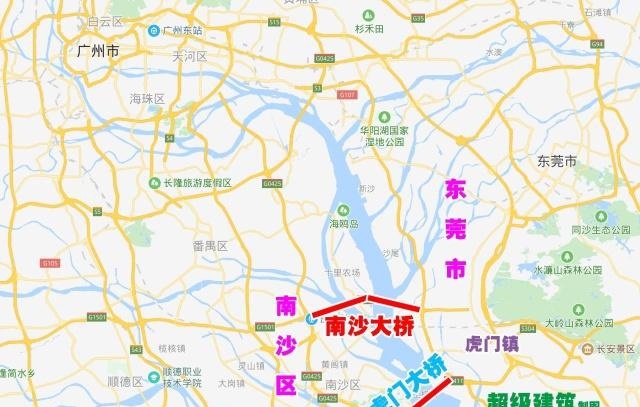 虎门二桥变身南沙大桥，近日通车，新的困扰又来了！