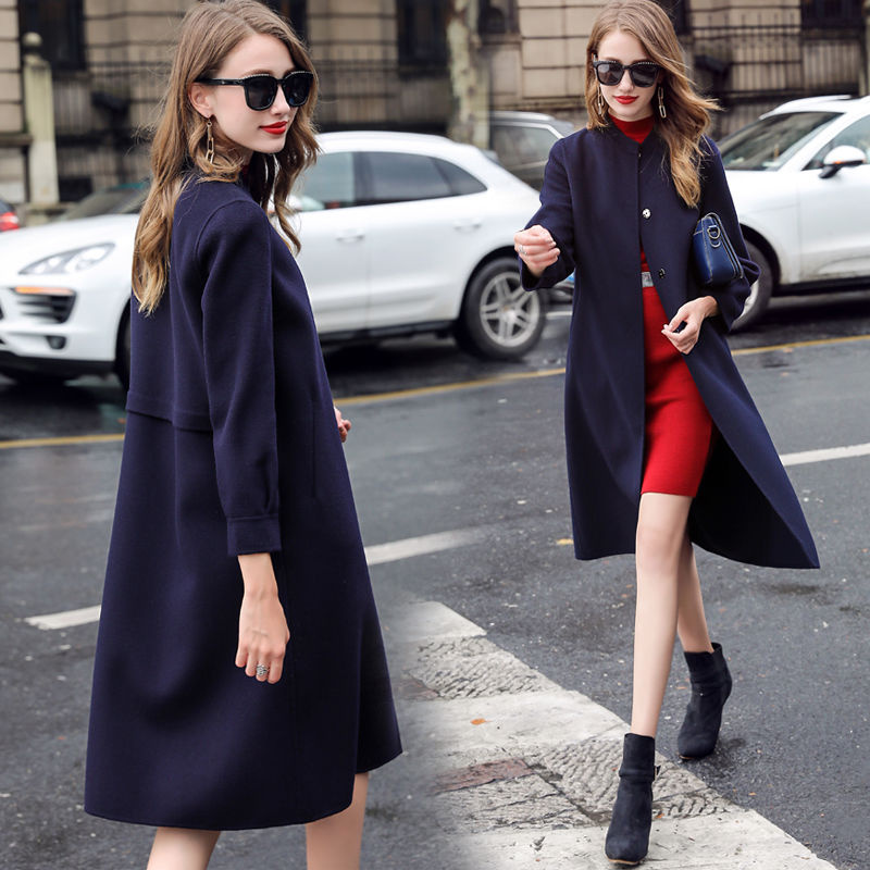 我的天，太洋气了!这一种“双面绒大衣”火了，上身时髦不已