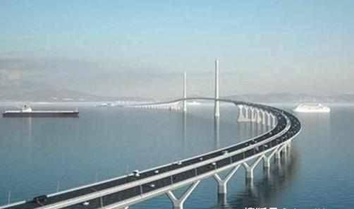  预计■中国又一项世界级跨海大桥，耗资500亿元，预计2024年通车