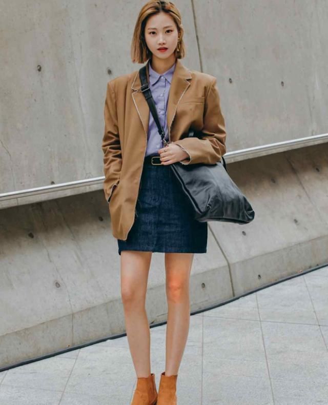  『高級』想不到20年的西服竟那样短？确实太高級了