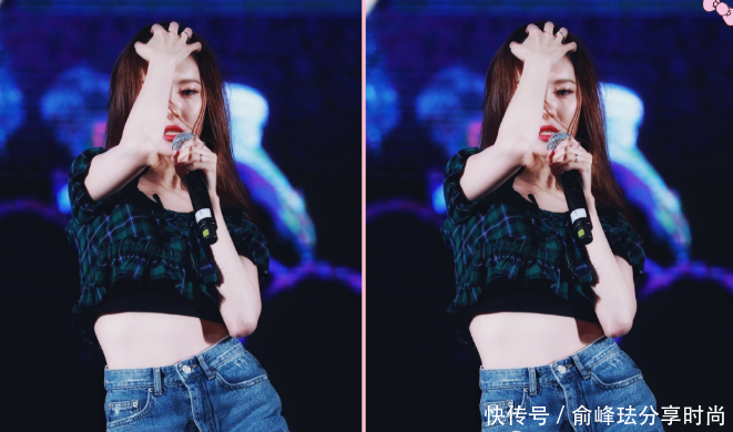 当166吴宣仪撞上的167李宣美,终于见识到最美“细针腿”!